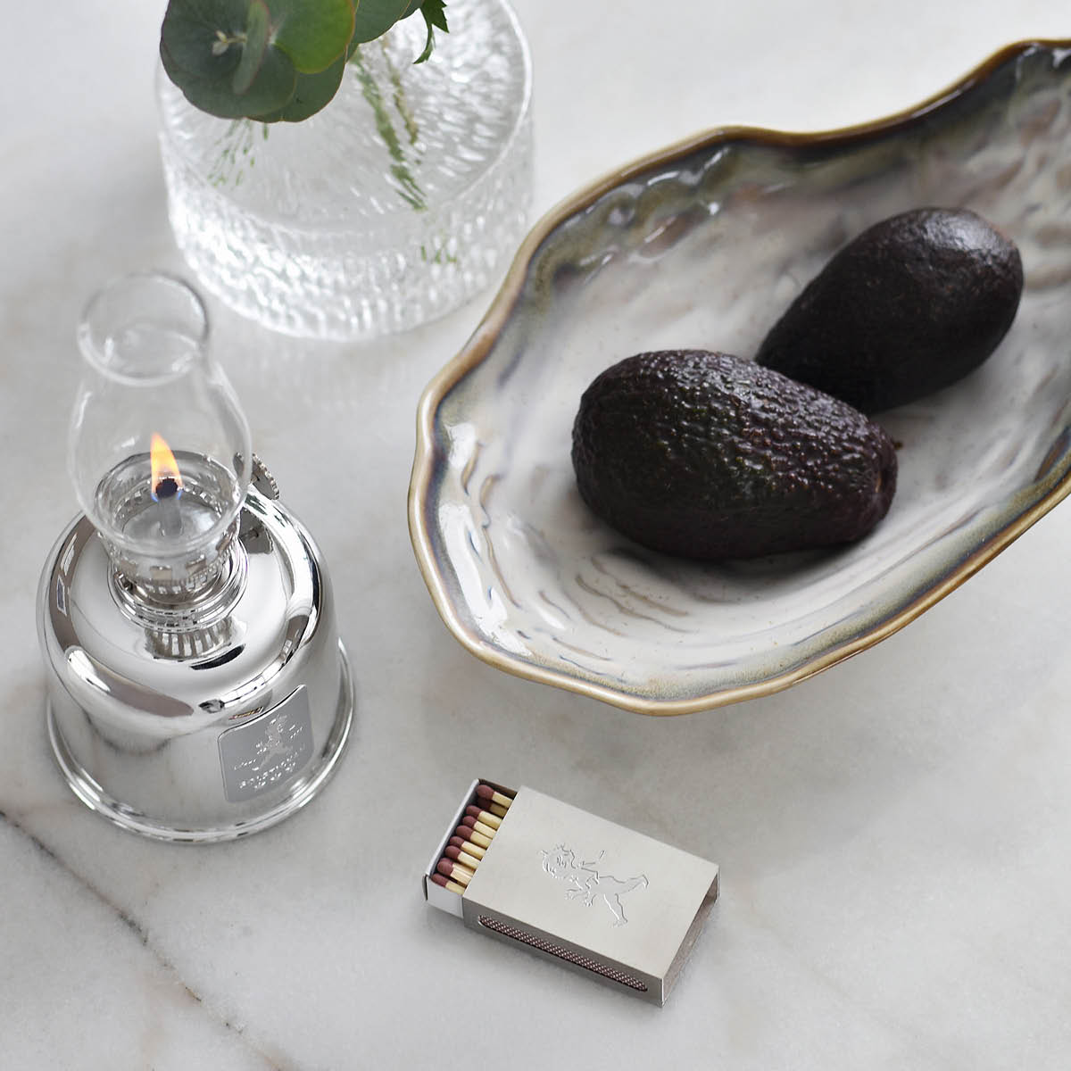 SOLSTICKAN Tulitikkurasia 5,6x,5x1,8 cm Hopea