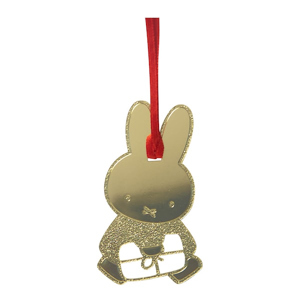 Hänge prydnad 7 cm Miffy christmas