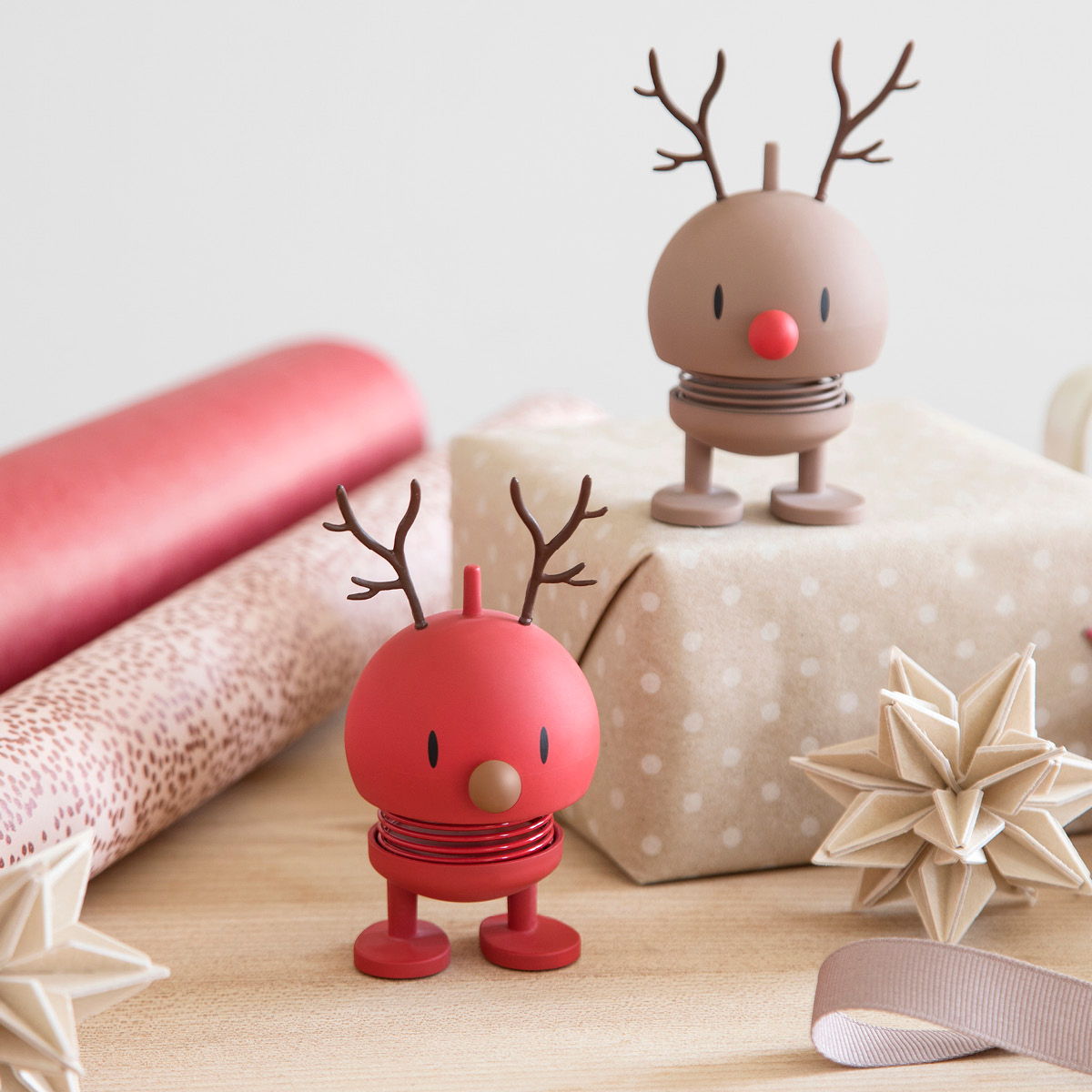 Hoptimisten Bumble soft reindeer liten berry