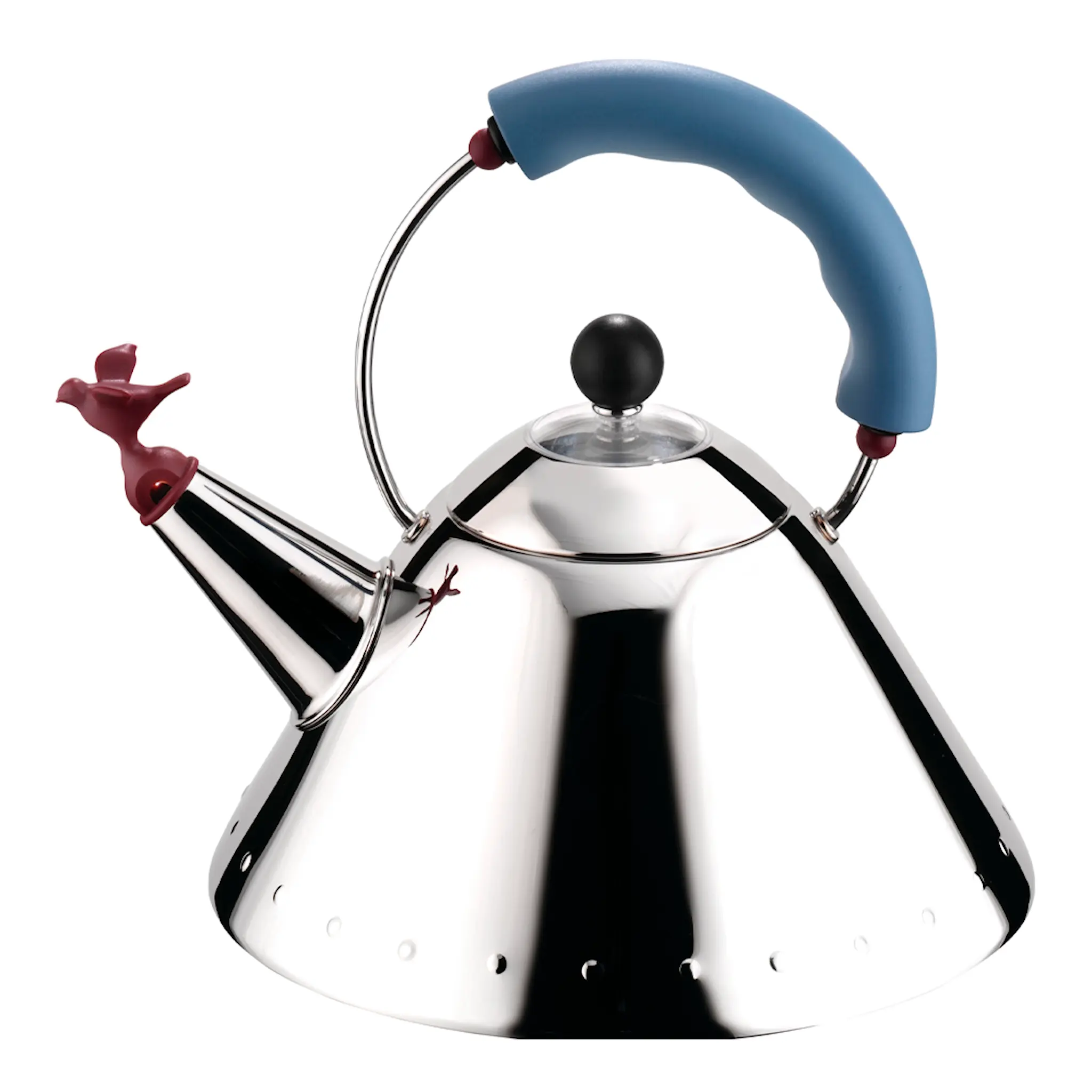Alessi Kettle Vesipannu 2 L Bird Vaaleansininen