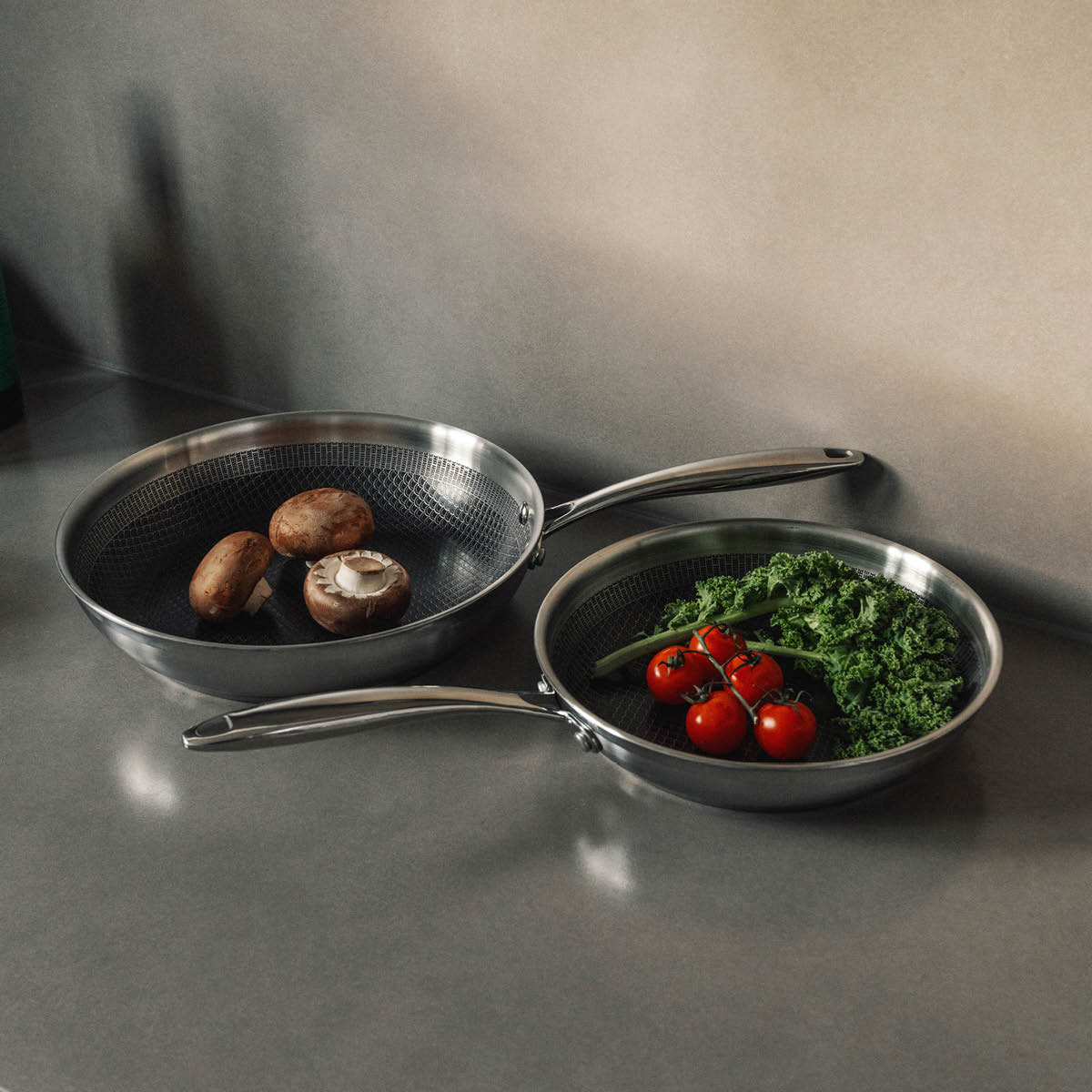 Sabor Optimal stekepannesett gryte m/keramisk belegg 2 stk 24+28 cm