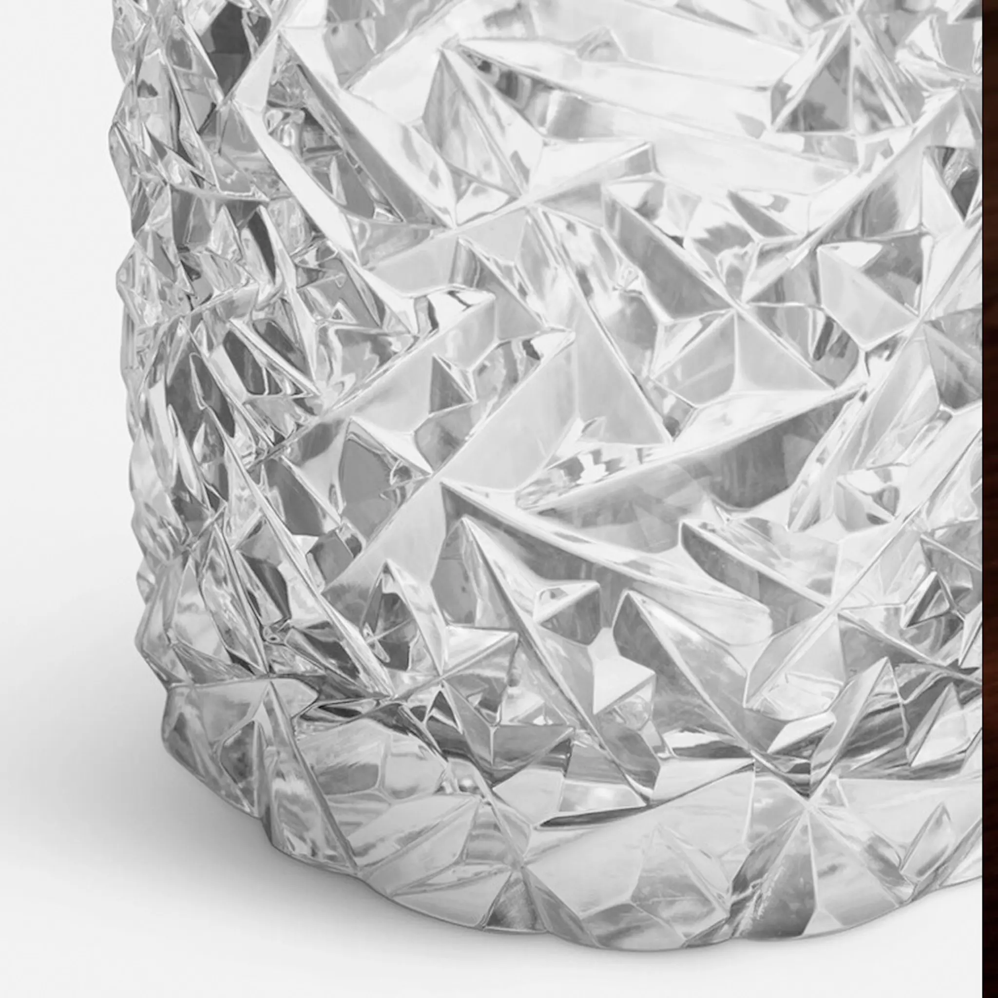 Orrefors Carat Lyhty 25,1 cm Kirkas