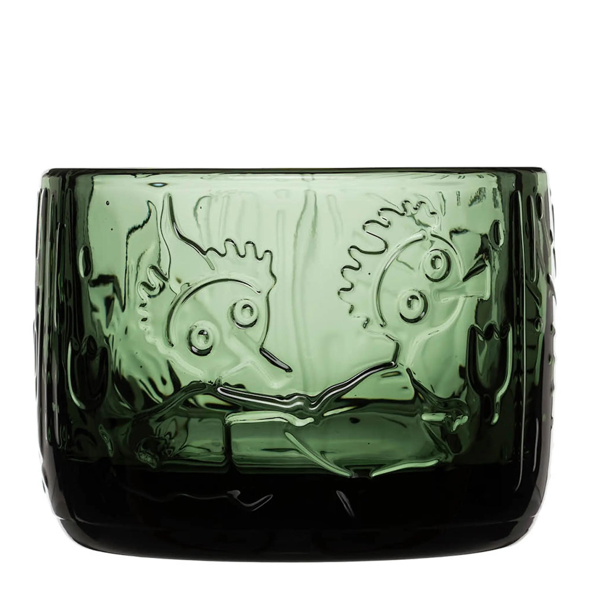 Moomin Iittala Mummi lyslykt 5,8 cm furugrønn