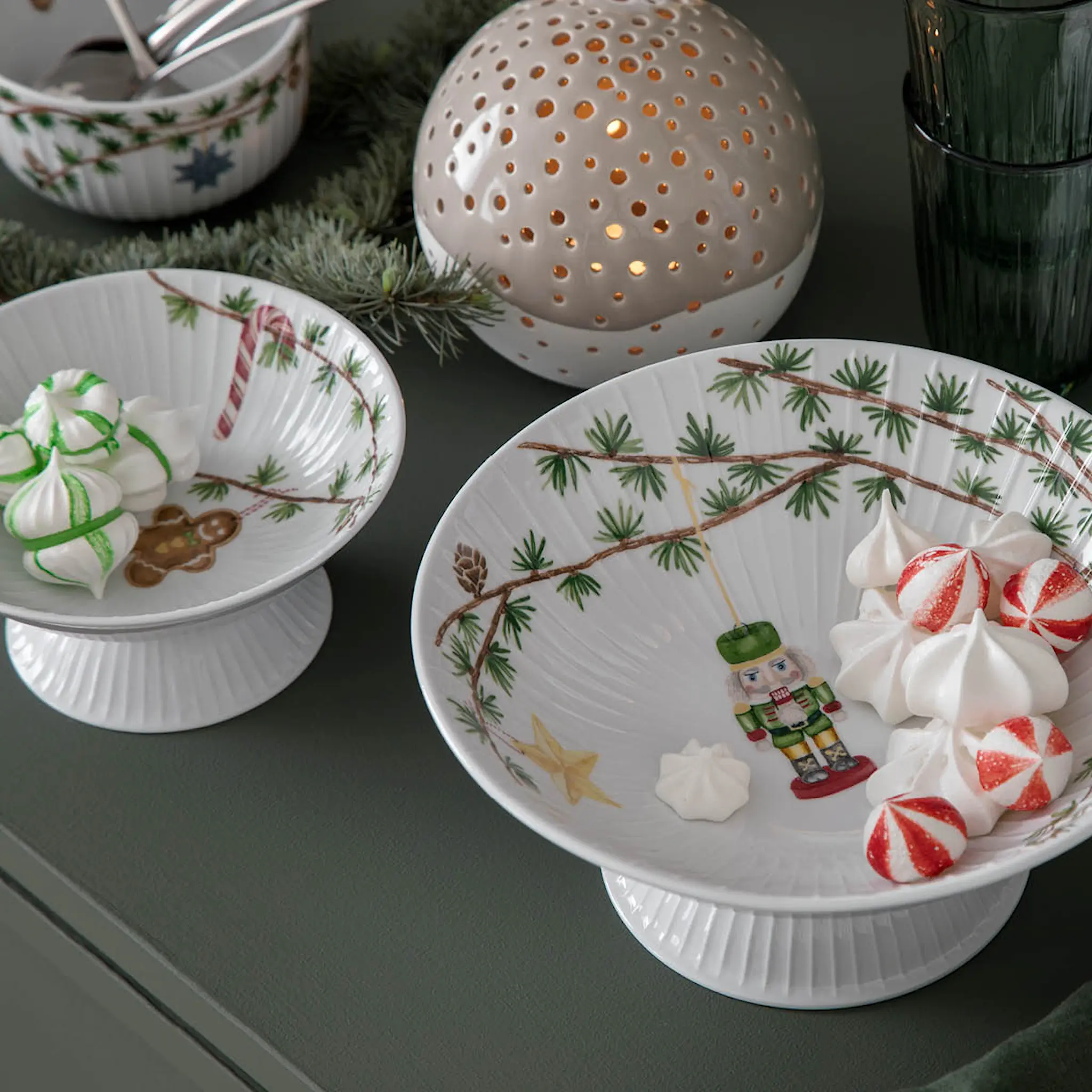 Kähler Hammershøi Christmas Tarjoilukulho 16 cm Valkoinen