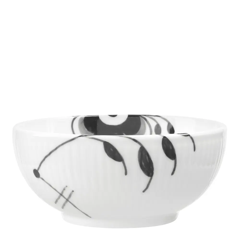 Black Fluted Mega Kulho 24 cl