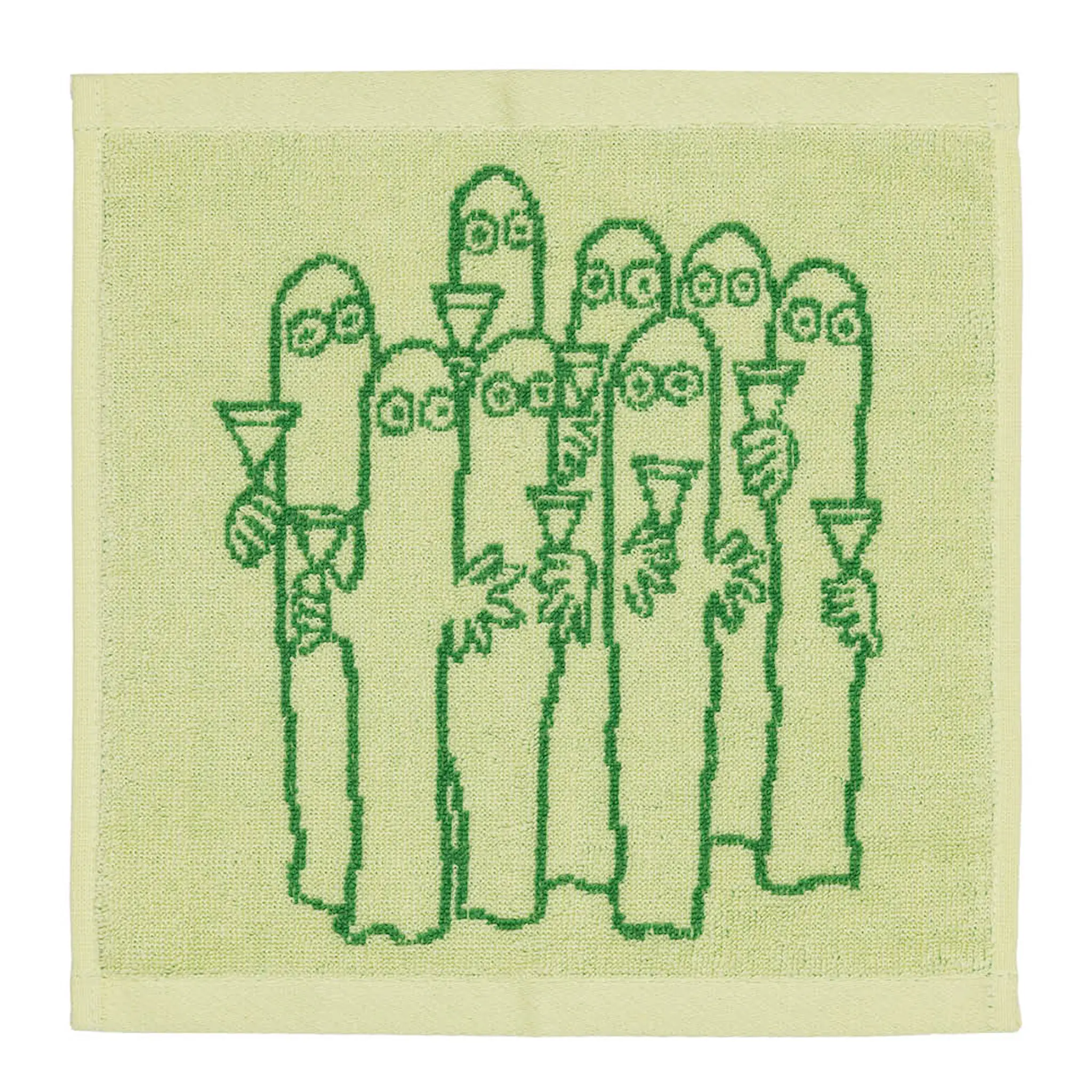 Moomin Arabia Muumi Käsipyyhe hattivatit 25x25 cm Vihreä