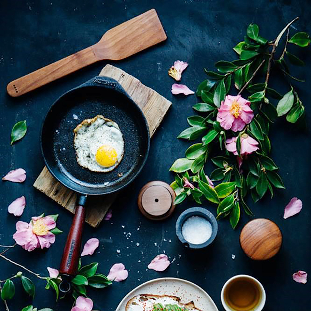 Skeppshult Traditional Stekpanna med trähandtag 18 cm