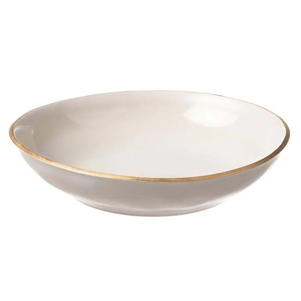 Heirol x Nosse Kulho 28 cm Edge Ivory Gold