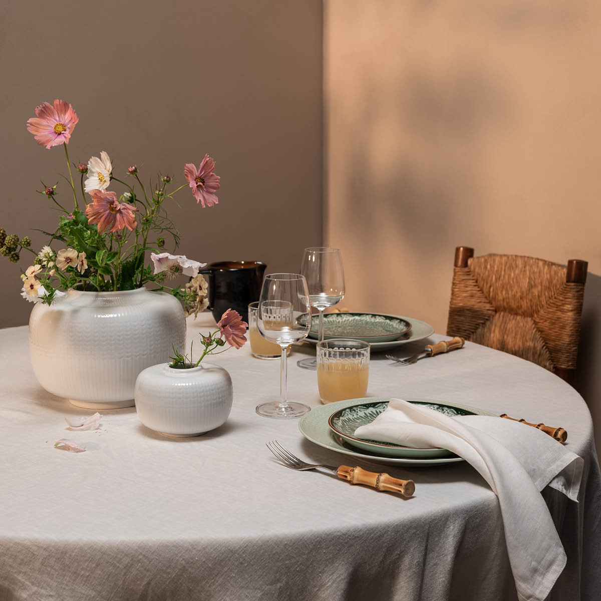 Rörstrand Swedish Grace vas 13x9 cm snö/vit