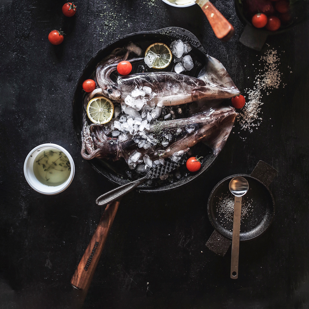 Skeppshult Traditional stekepanne med trehåndtak 24 cm