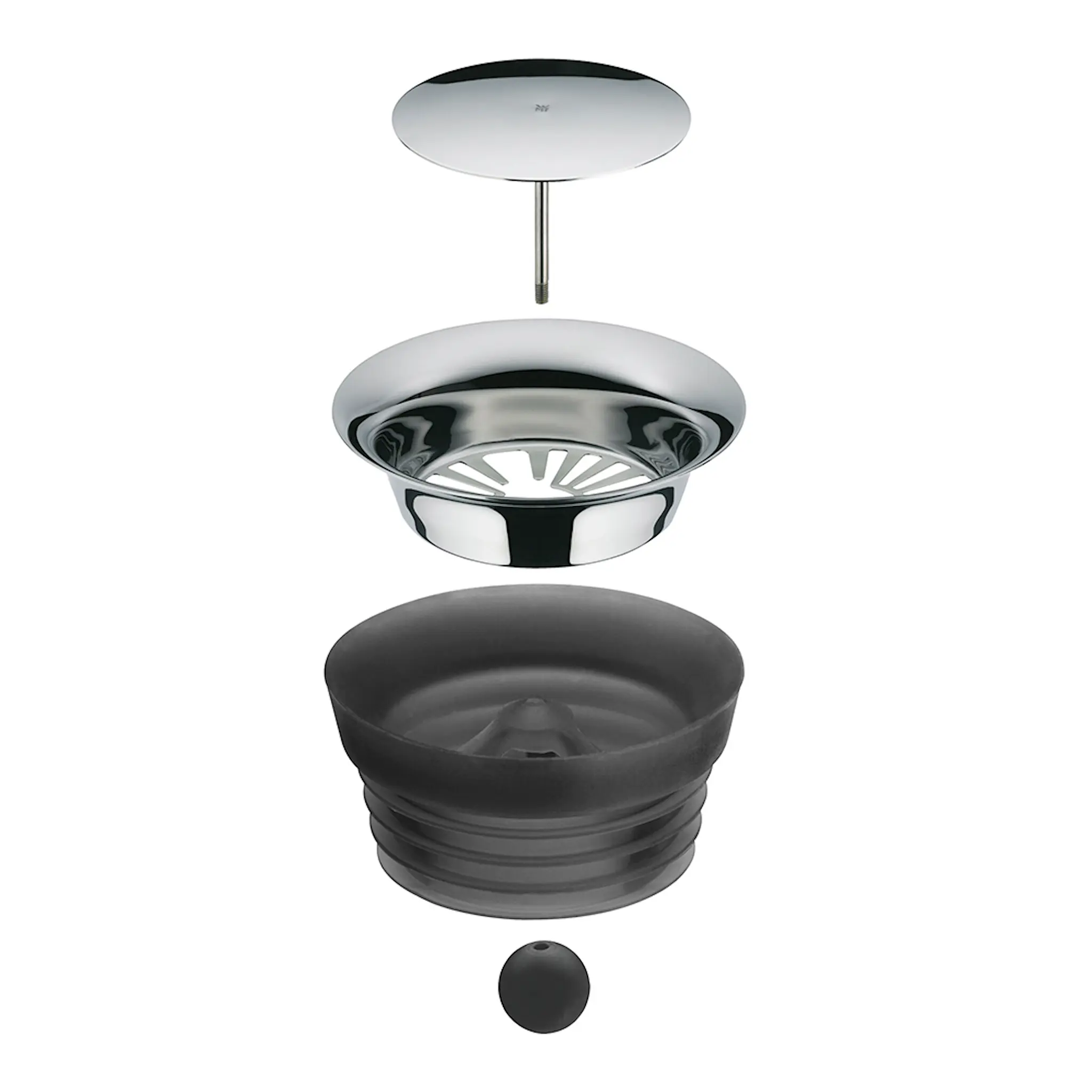 WMF Decanter Karaff med Lock i rostfritt stål 0,75 L