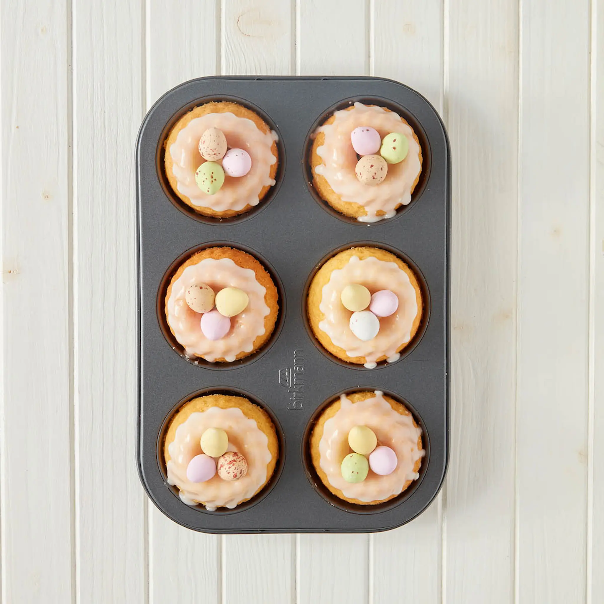 Birkmann Bakform sockerkaksform mini 6 st