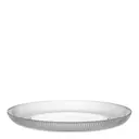 Serveringsfat räfflat glas 30 cm