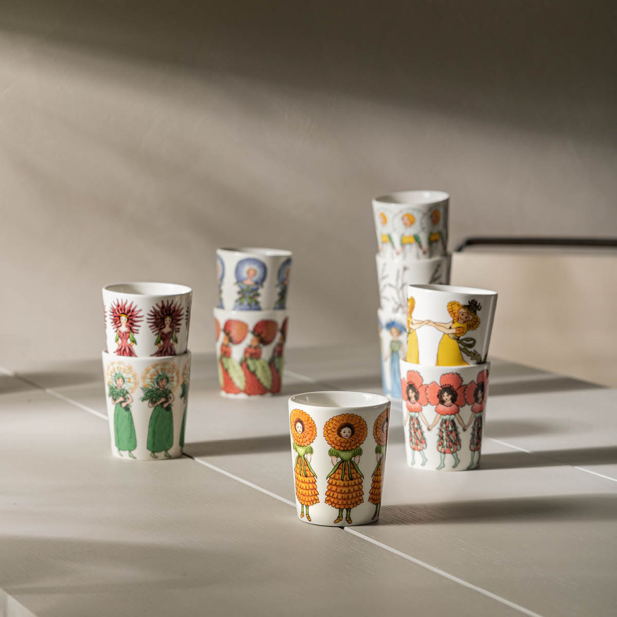 Design House Stockholm Beskow kopp 28 cl kornblom