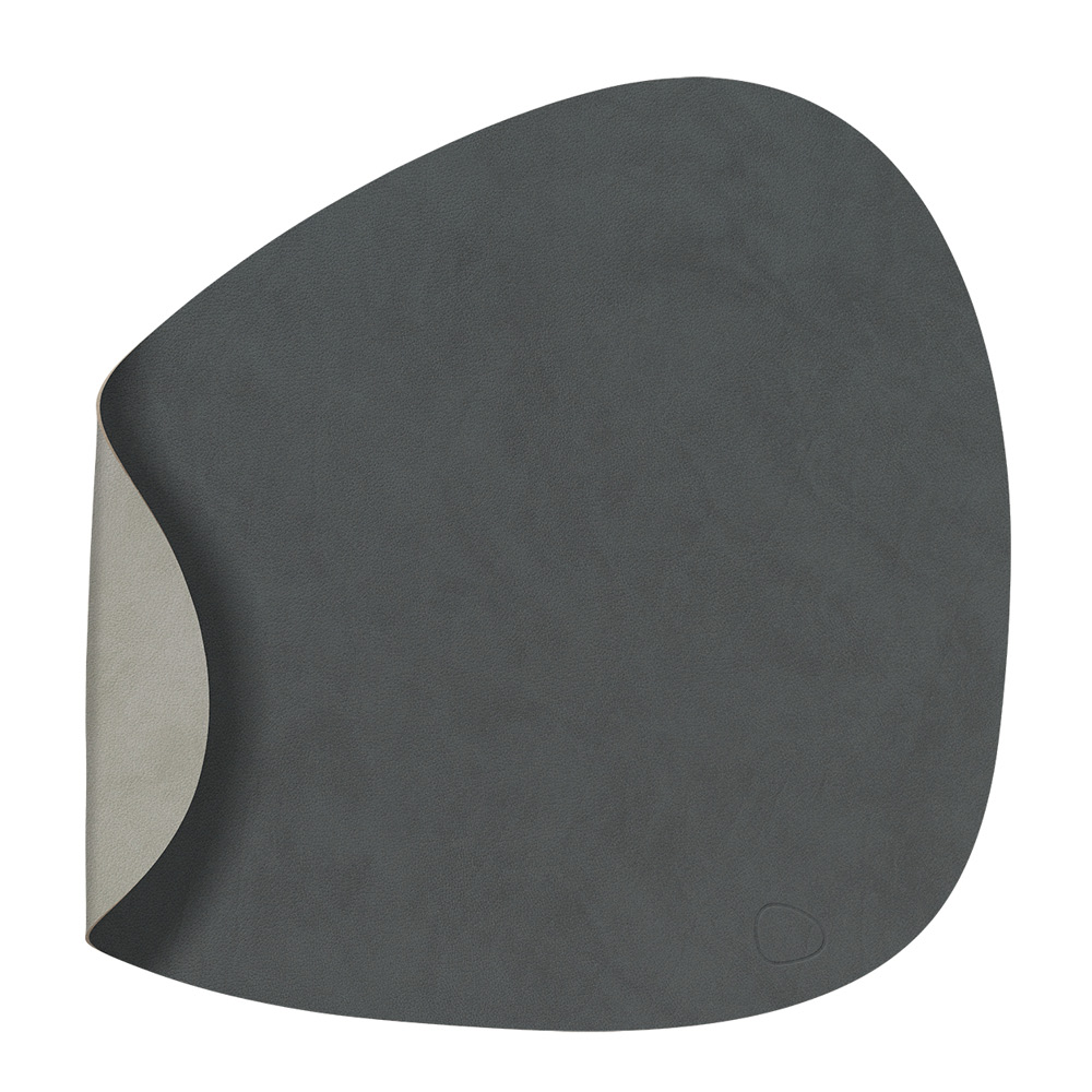 LIND DNA - Curve Nupo Pöytätabletti kaksipuolinen 37x44 cm Anthracite/Light Grey