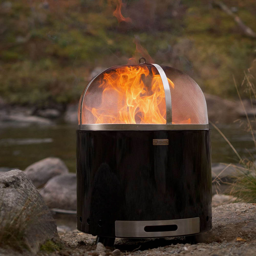 Espegard Pilar gnistskydd lock 46 cm till eldtunna stål