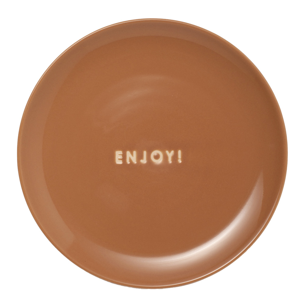 Vondels - Autumn Elegance Lautanen Enjoy 16 cm Terrakotta