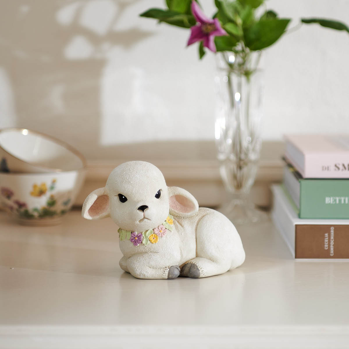 Klarborg Stora lammet Lambert figur 13,5 cm