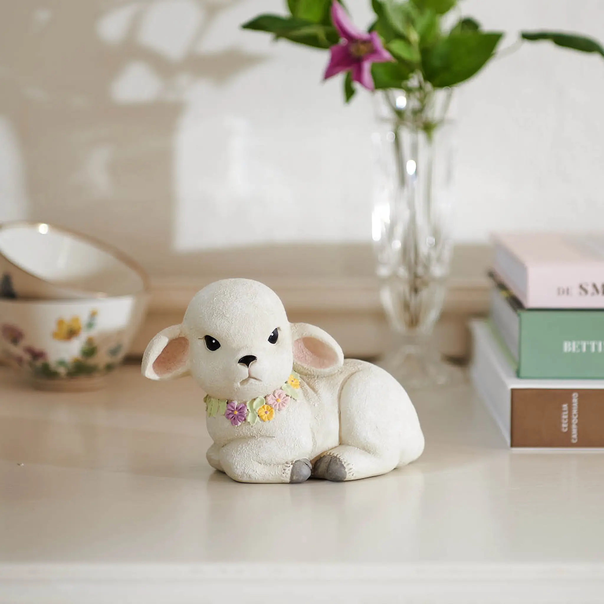 Klarborg Stora lammet Lambert figur 13,5 cm