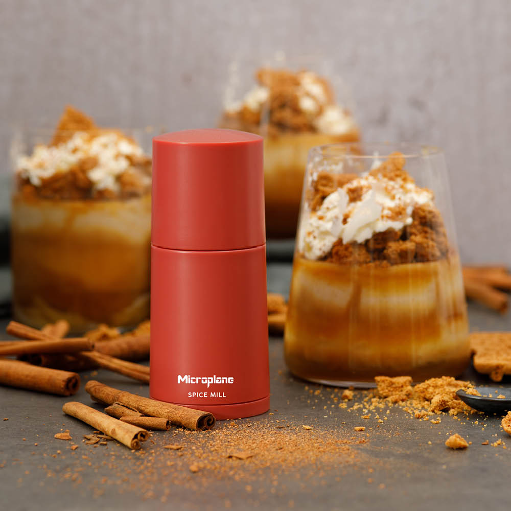 Microplane Spice Mill kryddkvarn 12 cm lipstick pink