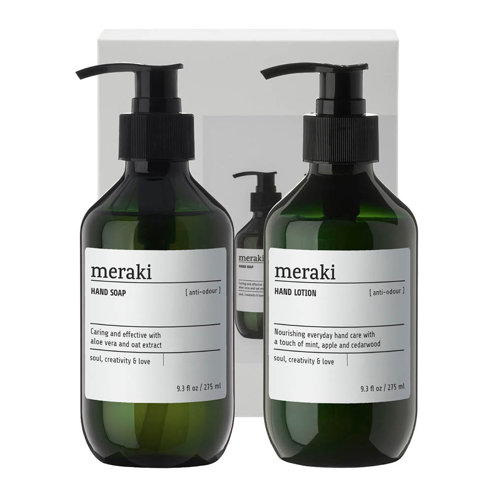 Meraki Lahjapakkaus Käsienhoito 275 ml anti-odour