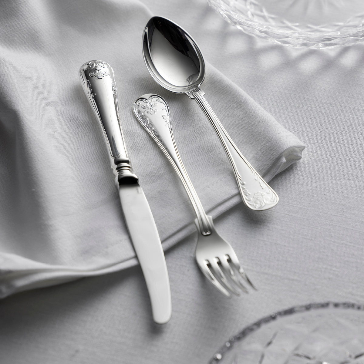 Gense Gammal Fransk lunchgaffel 18,6 cm 830