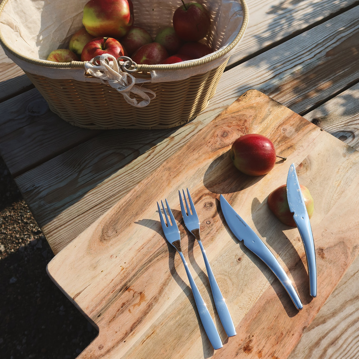 Hardanger bestikk Hardanger ostset / fruktset 12 delar