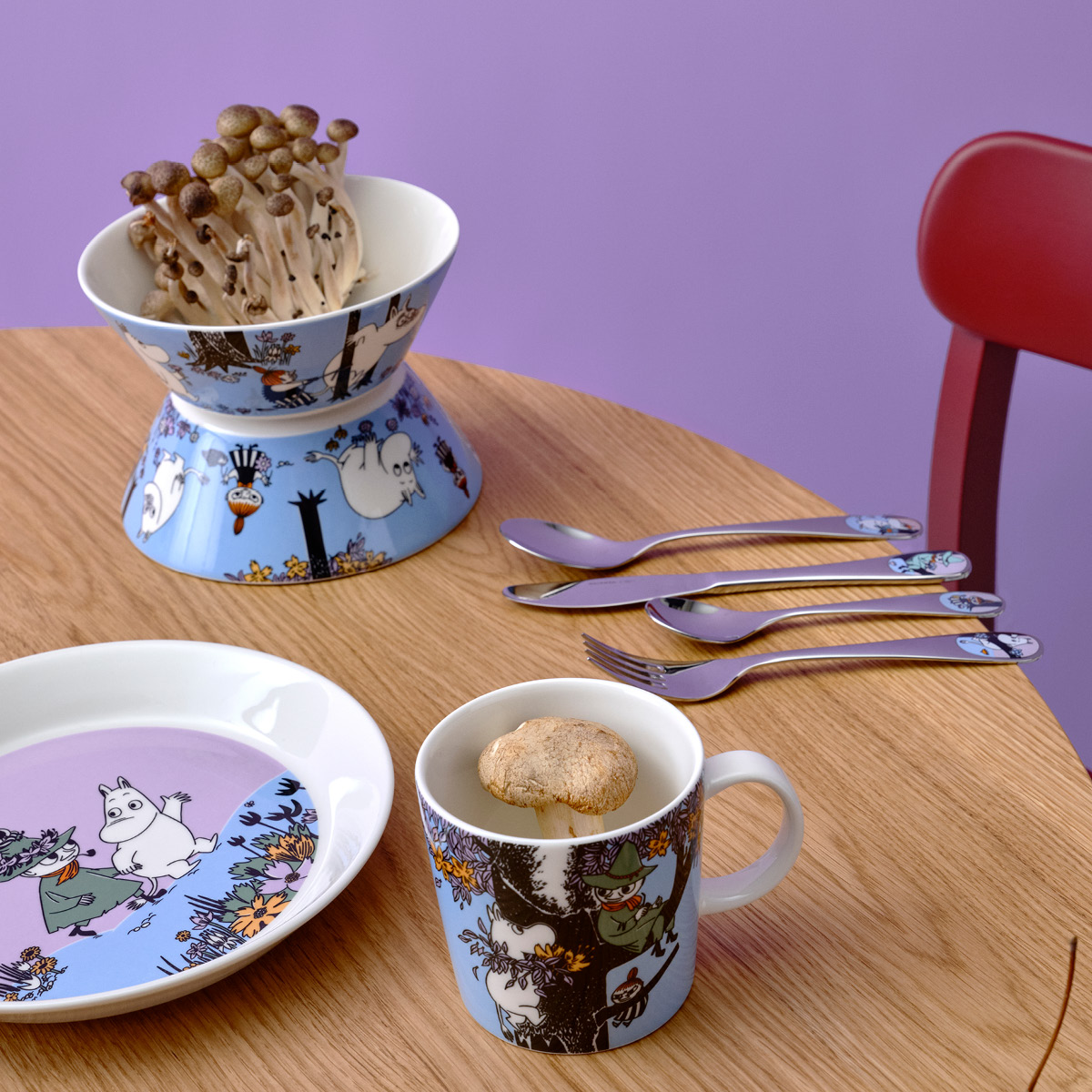 Moomin Arabia Mummikopp 30 cl Venner for alltid 80 år