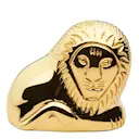 Skultuna x Lisa Larson Liggande Lejon 4,5 cm Guld