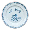 Ostindia Tallrik flat 21 cm blå