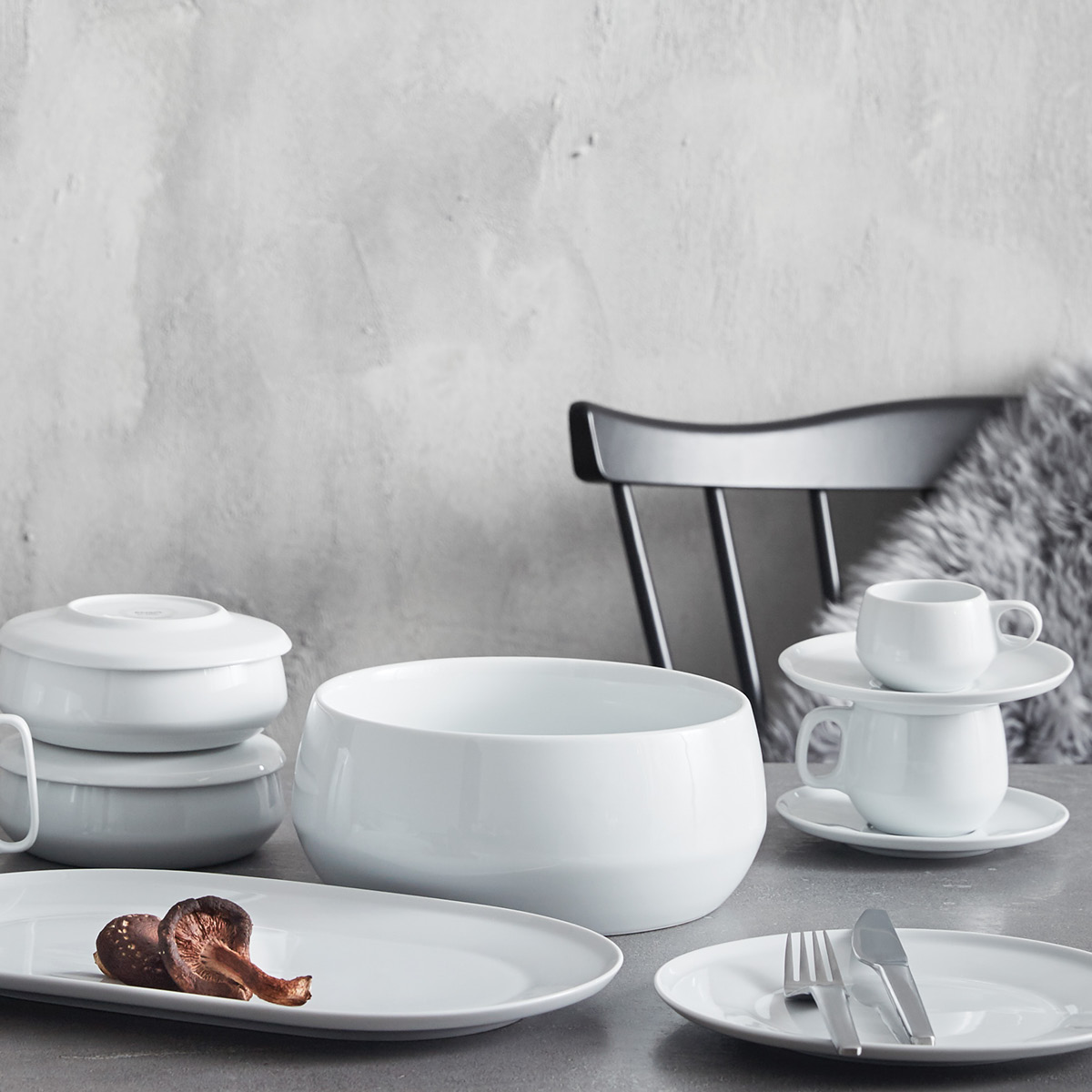 Aida ENSO kopp medium 18 cl super white