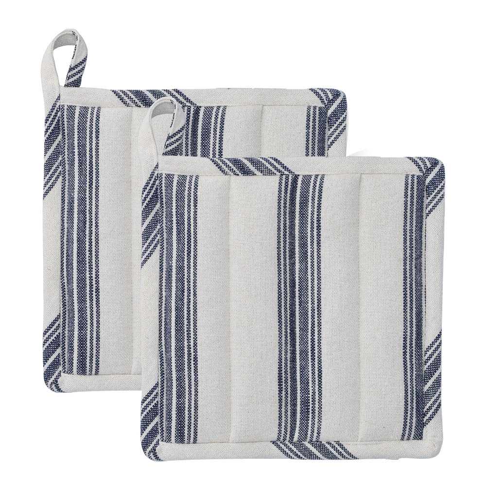 Rosendahl Garn gryteklut 22x22 cm 2 stk blå