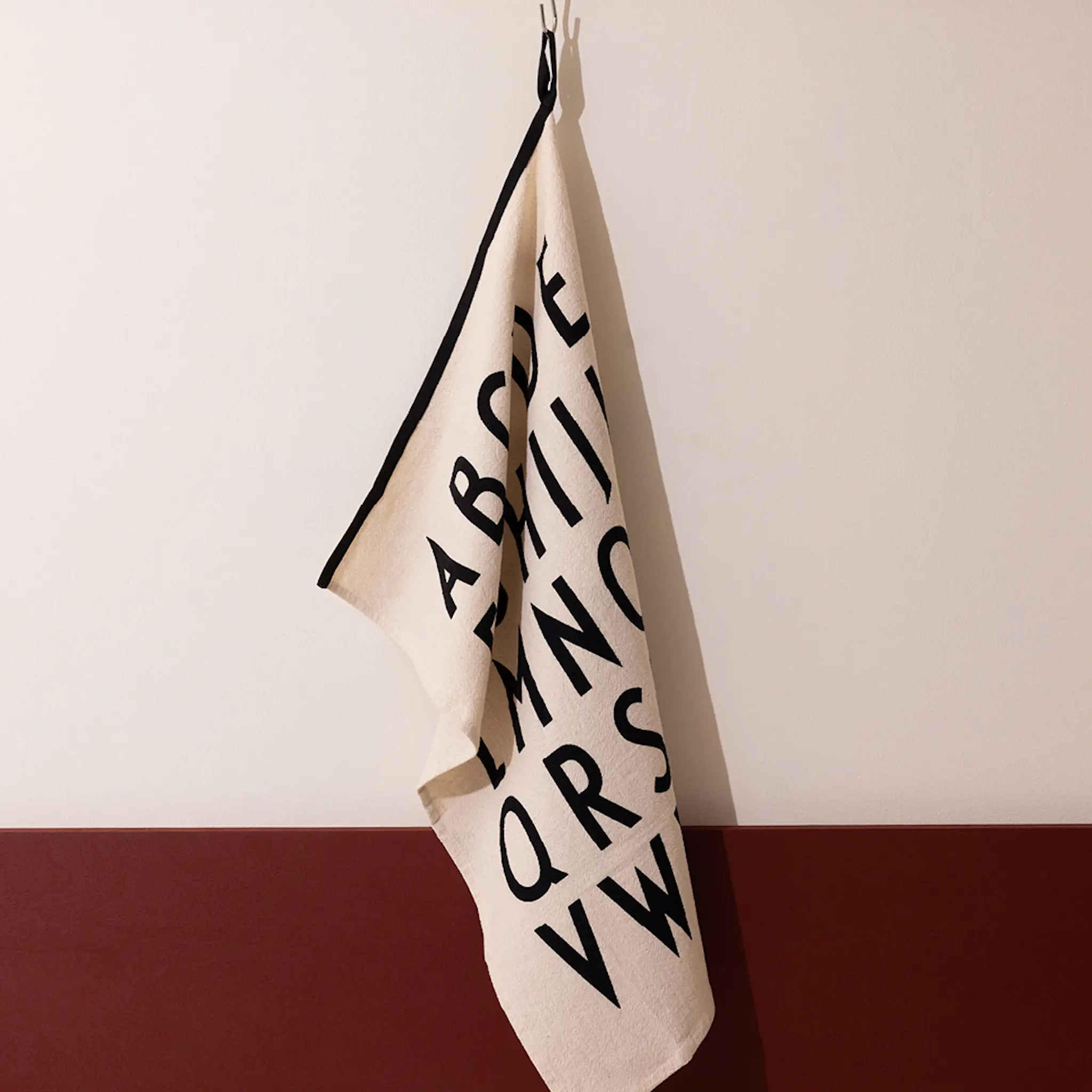 Design Letters Favourite Premium Classic kökshandduk 50x70 cm natur/svart