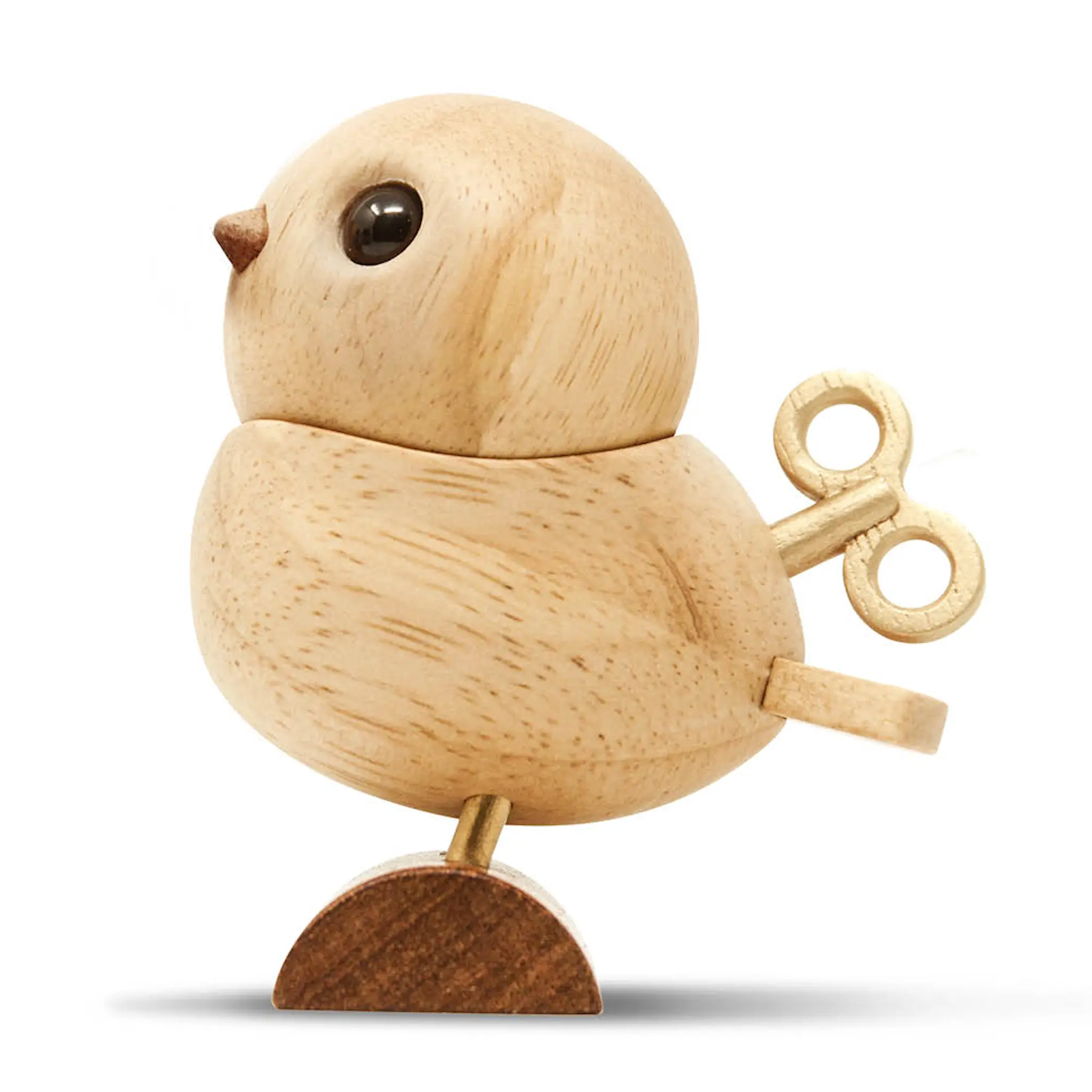 FableWood Puufiguuri satakieli 8 cm Vaahtera/Kumipuu/Sapele