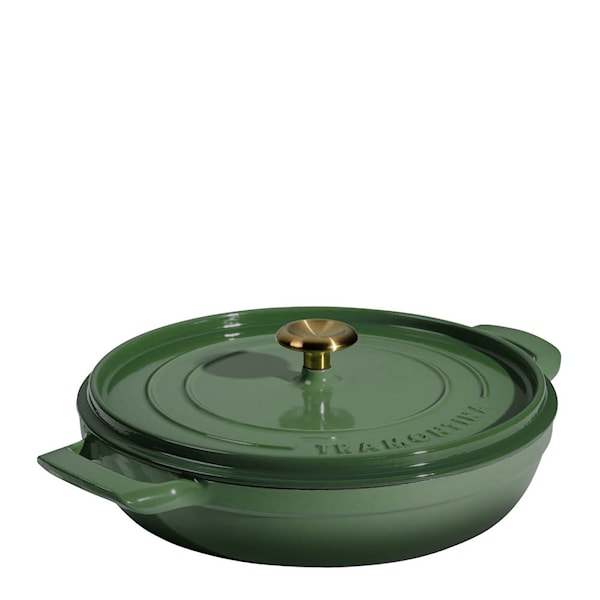 Ampezzo gjutjärnspanna 30 cm grön
