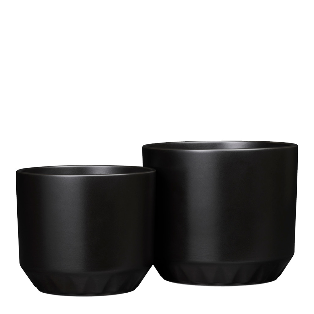 Arabia Ilona Kruka 10X12 cm Mattsvart