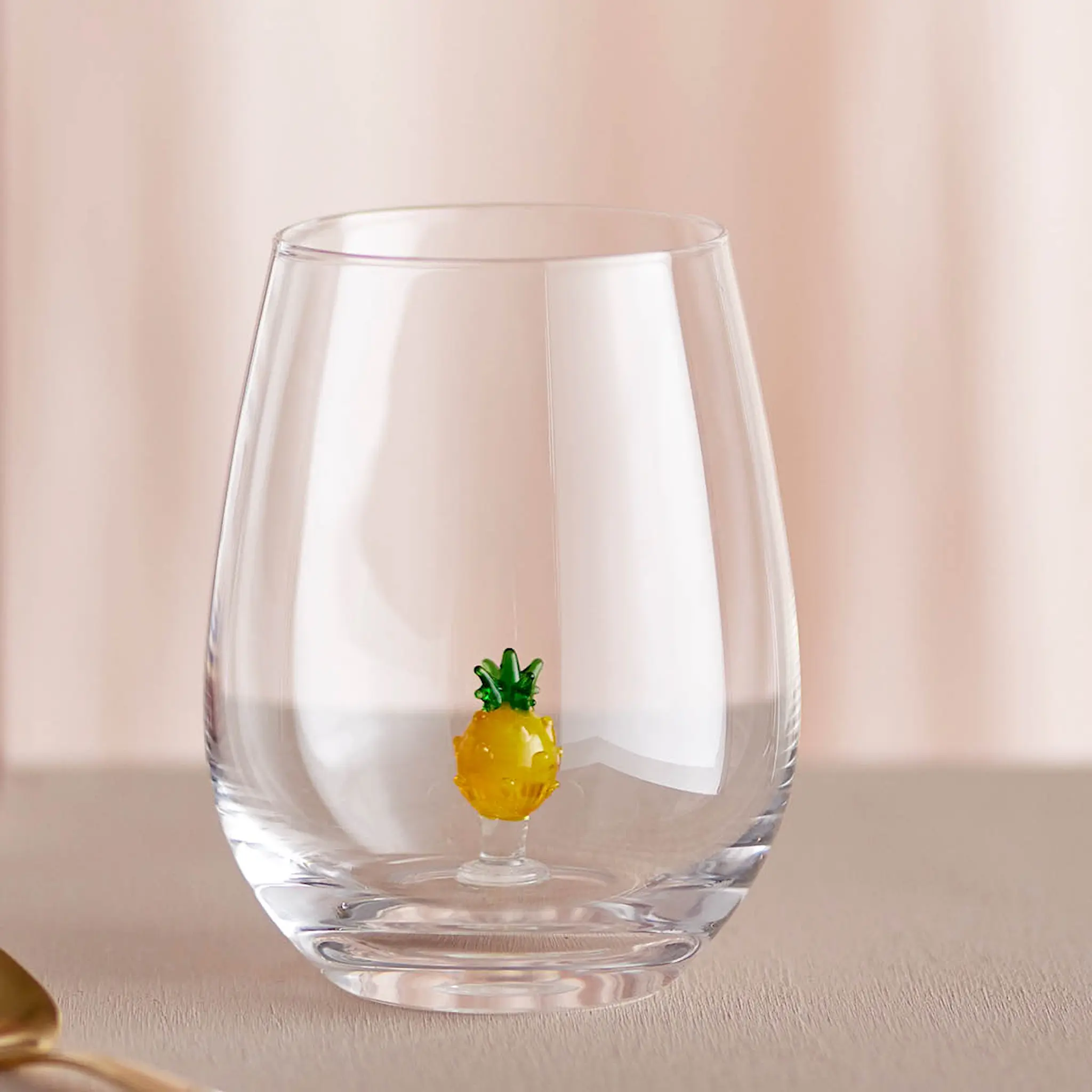 Bloomingville Misa vannglass 56 cl ananas