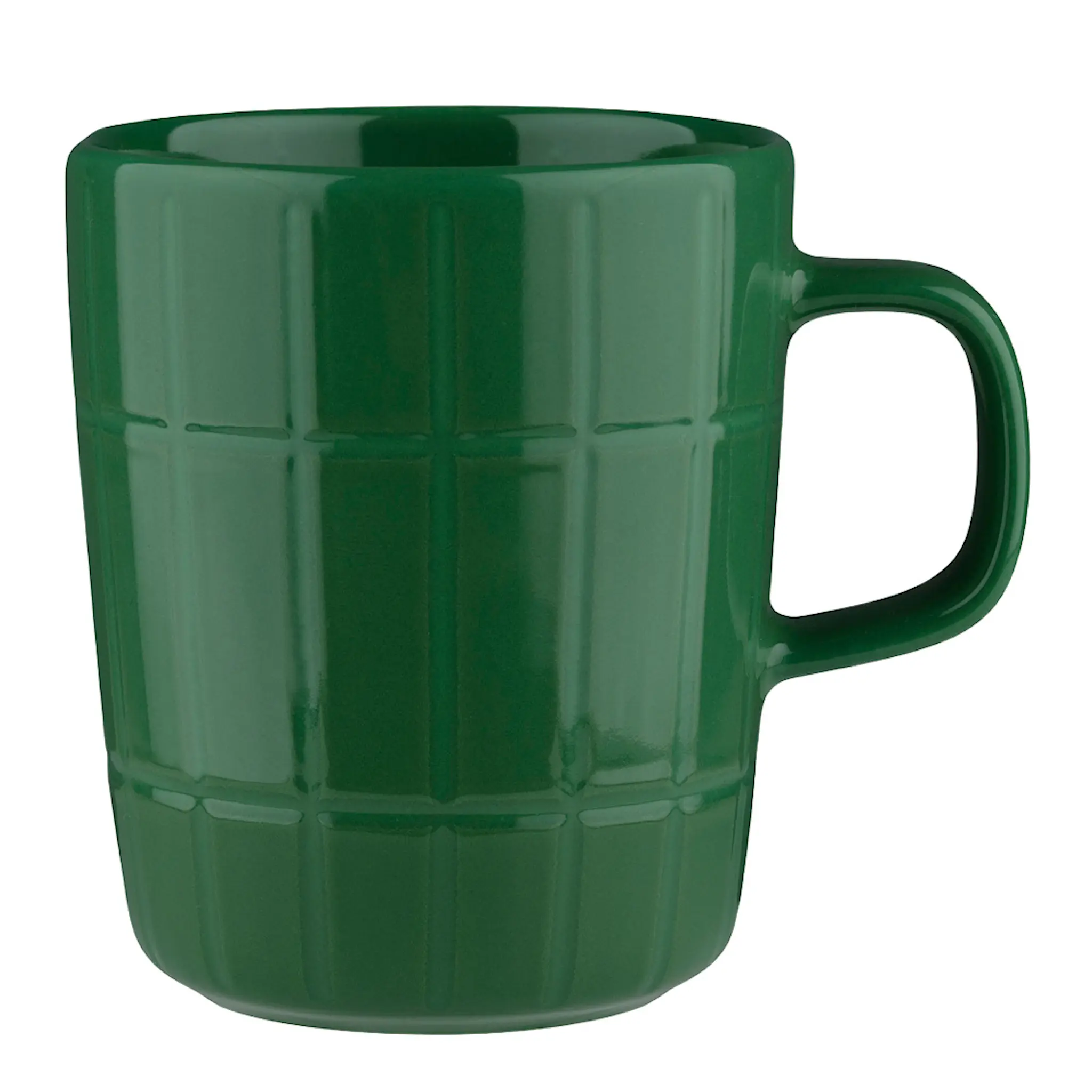 Marimekko Tiiliskivi mugg 25 cl grön