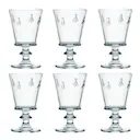 Abeille Glas med Fot 35 cl 6-pack