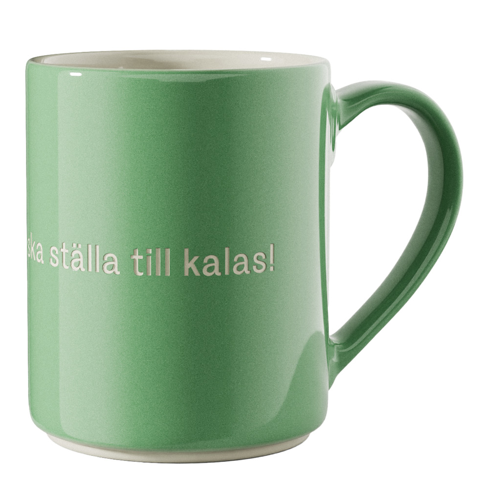 Design House Stockholm - Astrid Lindgren Muki - Jag vet en som ska ställa till kalas! Vihreä