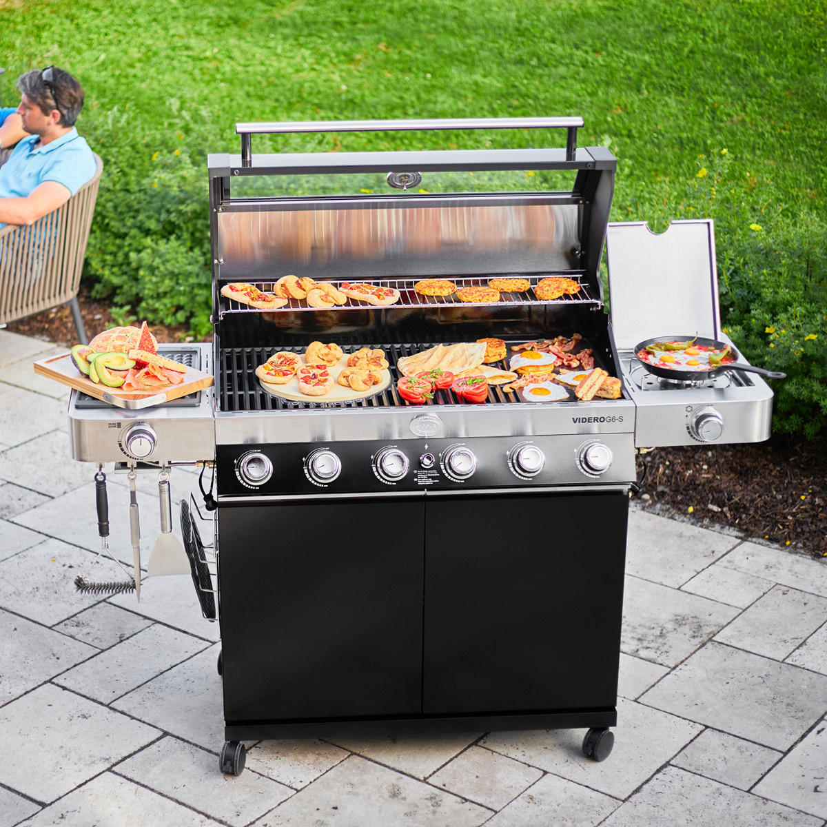 Rösle Grillborste 30 cm Plast/Stål