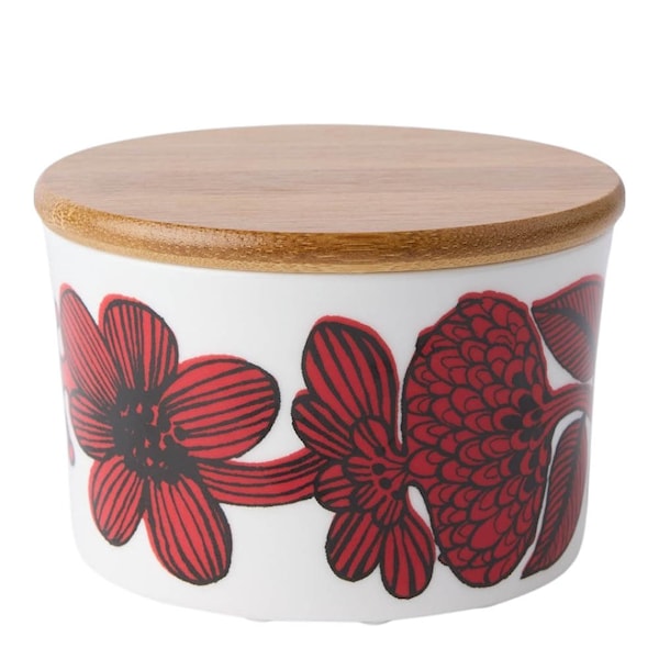 Aster Röd burk 10 cm med lock