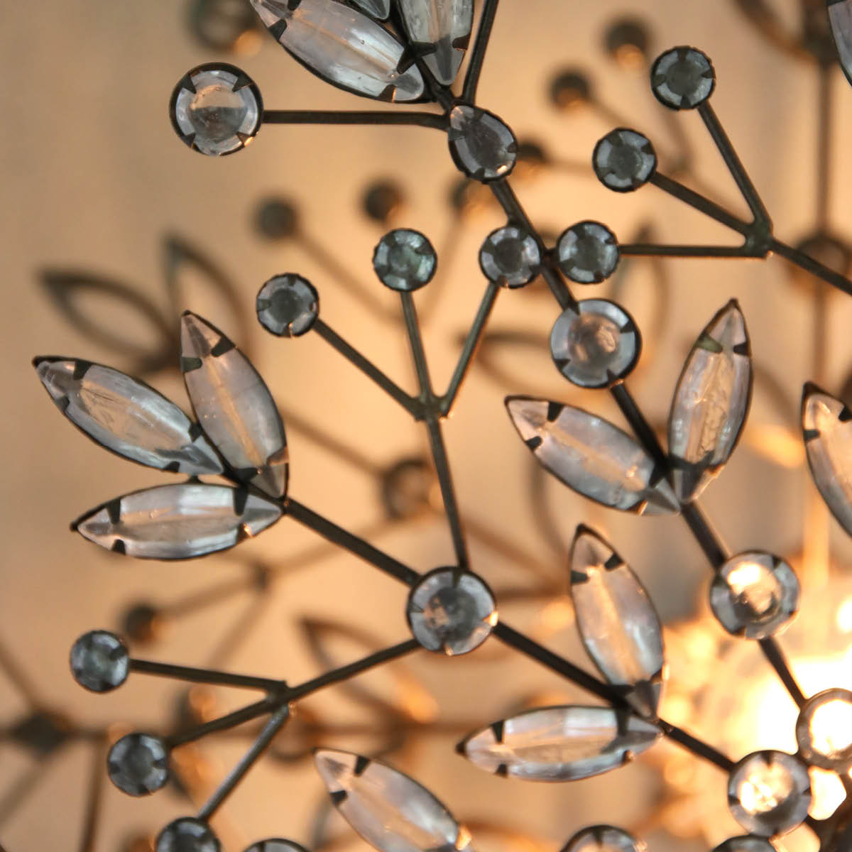 Markslöjd Fiocco bordstjerne 1 lys antikk messing