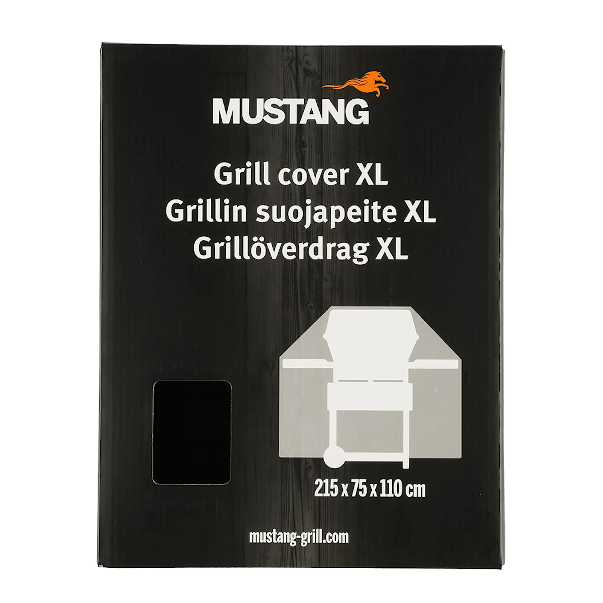 Mustang Grillöverdrag XL 215x75x110 cm