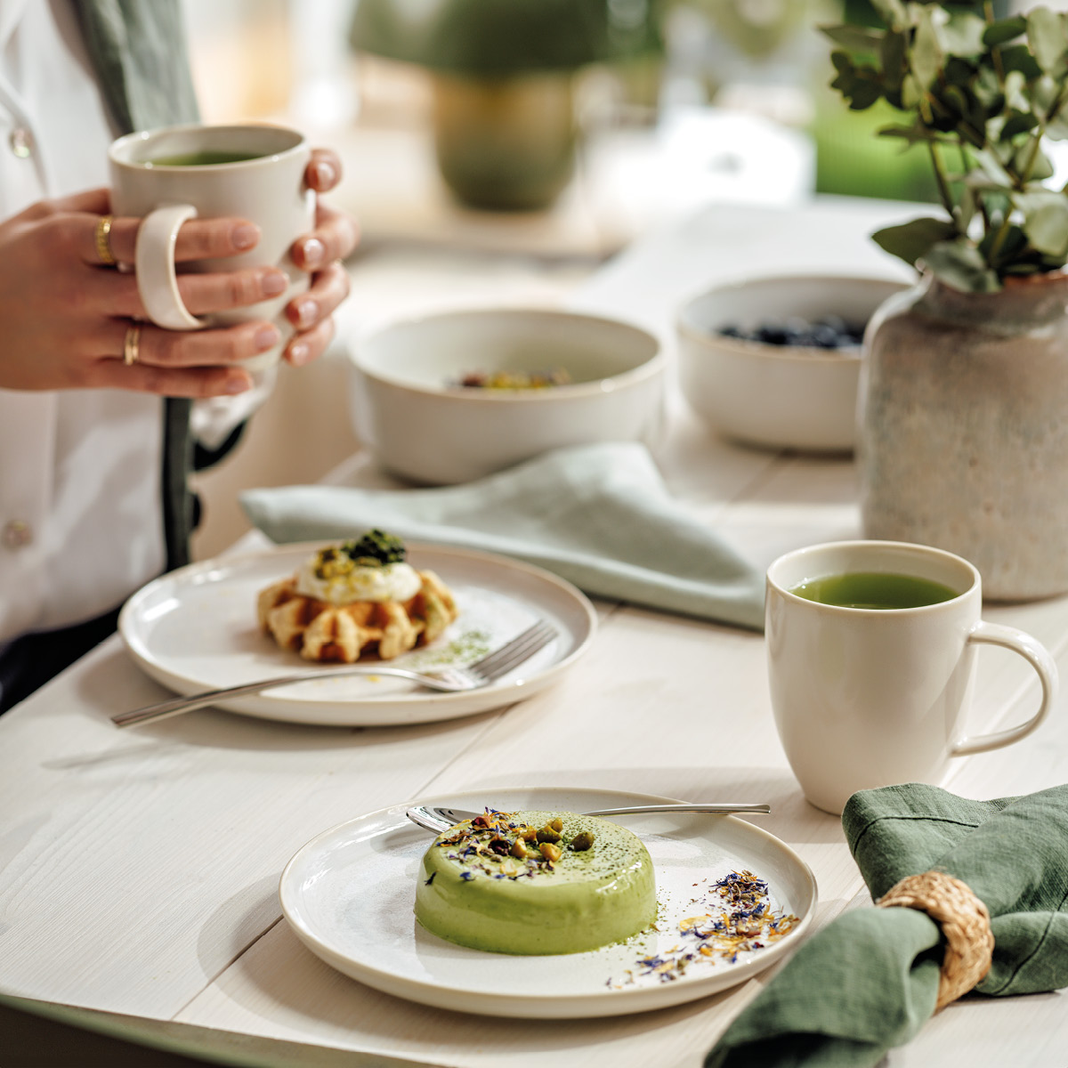 Villeroy & Boch Crafted Cotton Muki 35 cl Valkoinen