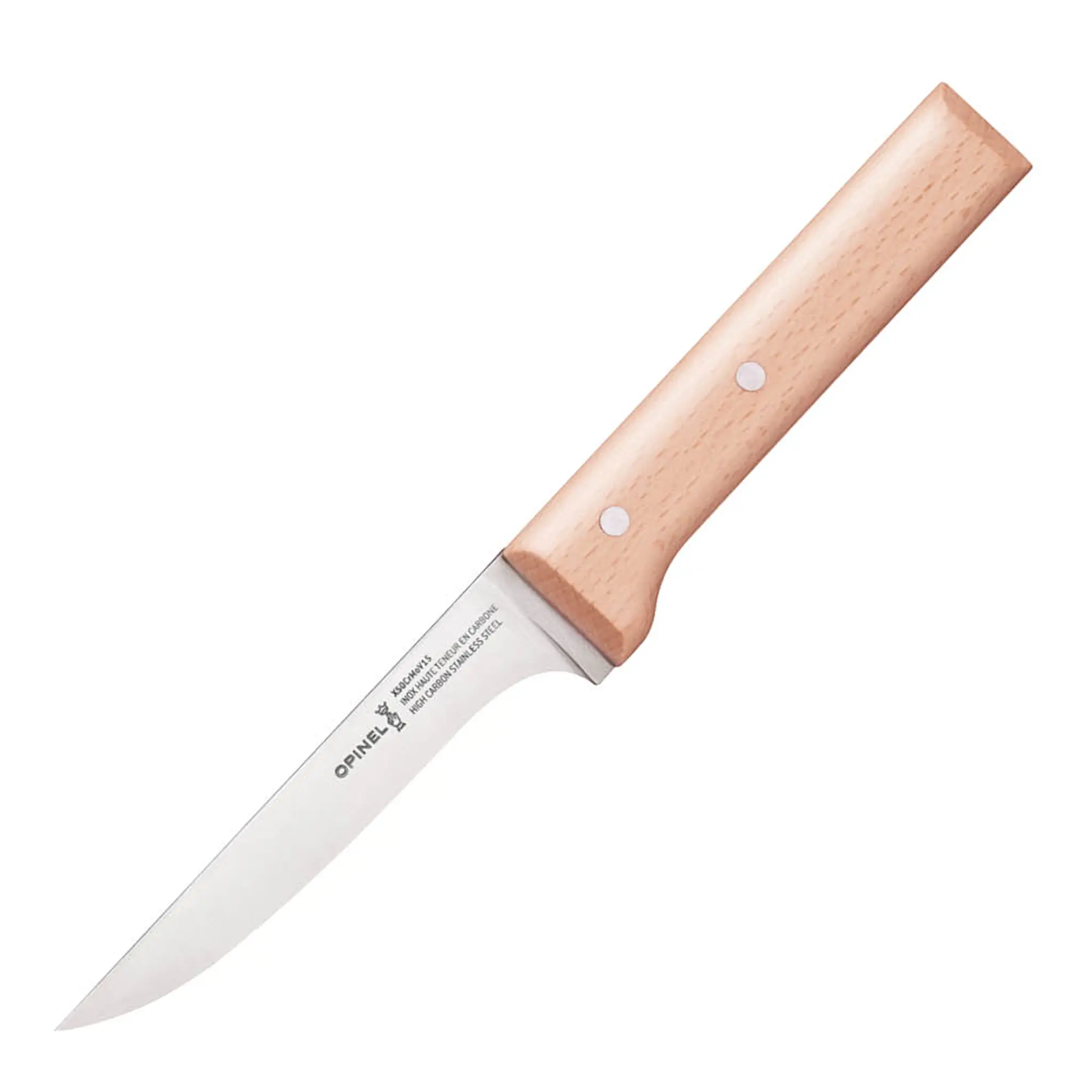 Opinel Parallèle köttkniv 16 cm bokträ
