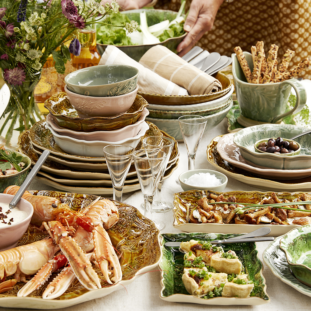 Sthål Arabesque Skål 26 cm Antique