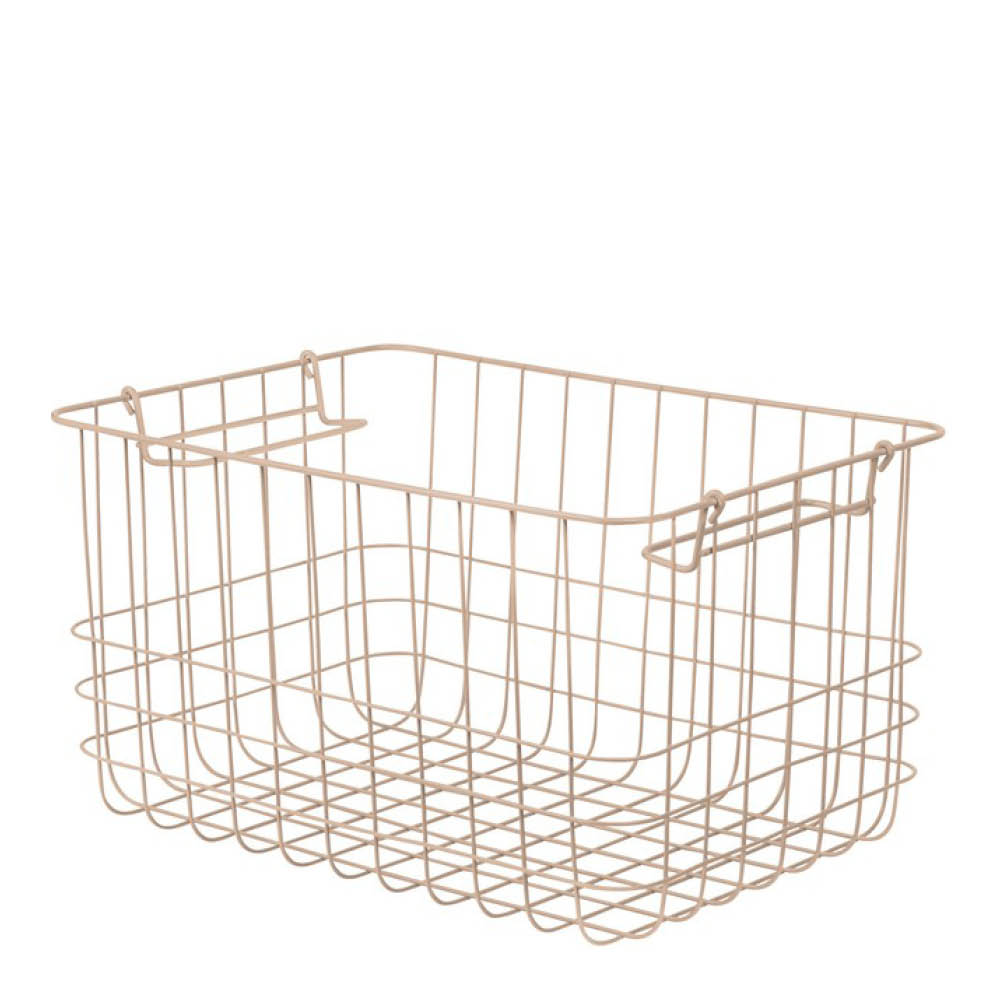 Mette Ditmer STORE-IT metallkorg 37x26x20 cm sand