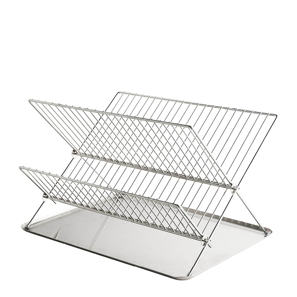 Mette Ditmer DRY-IT oppvaskstativ med brett 41x31 cm krom