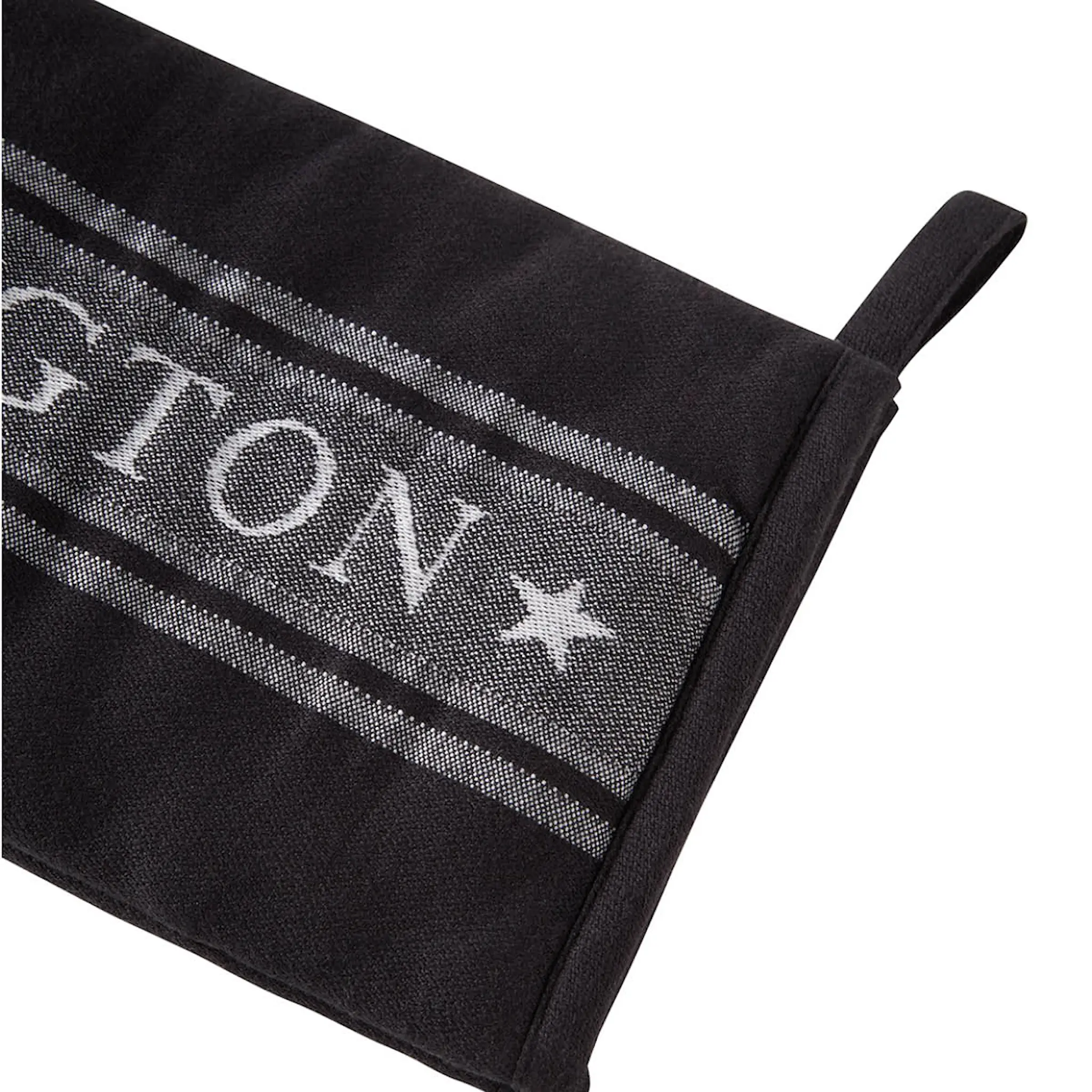 Lexington Icons grytevott stjerne 32x16 cm svart/hvit